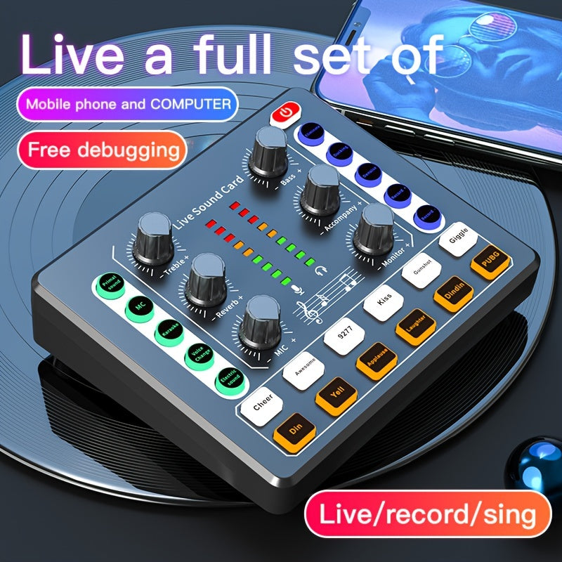 M8 All-in-One Audio Interface – Portable Podcast Production Studio
