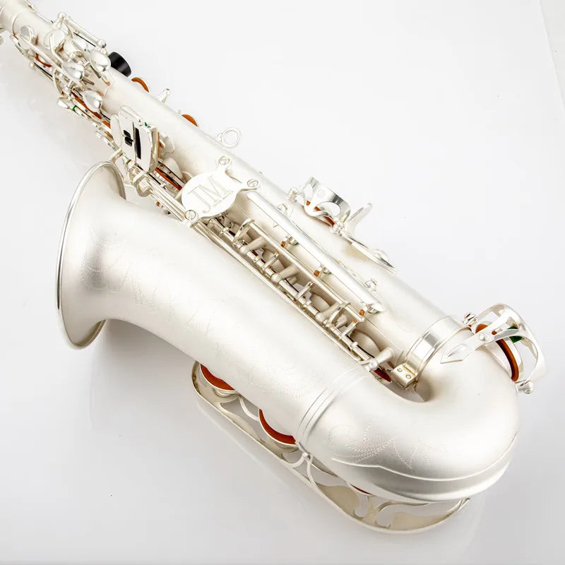 Professional Alto Saxophone – Silver-Plated E♭ with Mouthpiece