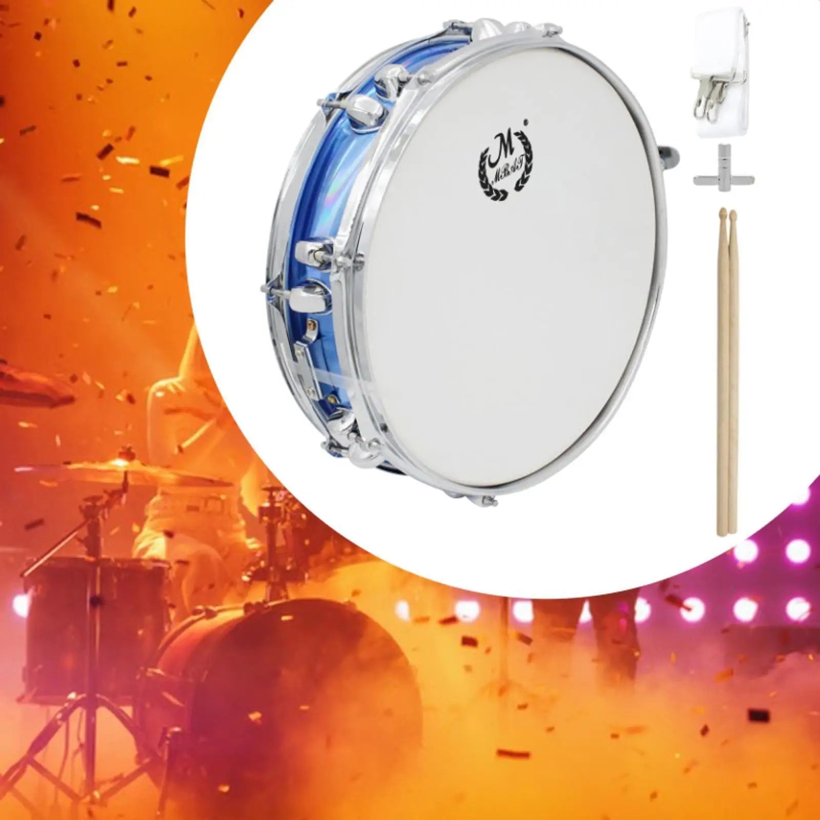 14" Snare Drum – Practice Instrument for Kids & Students