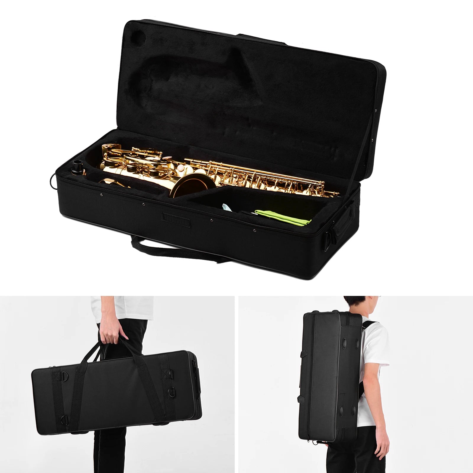 AS100 Alto Saxophone – Brass Lacquered with Case & Accessories