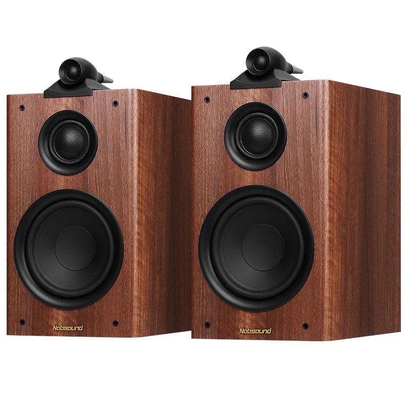 HiFi 6.5" Three-Way Passive Bookshelf Speaker – 120W Home Theater Audio