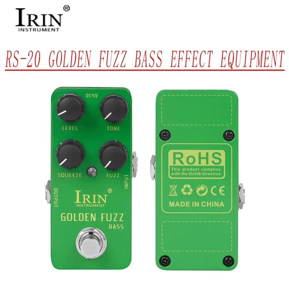 IRIN Aluminium Guitar Pedal – Vintage & Multi-Effects