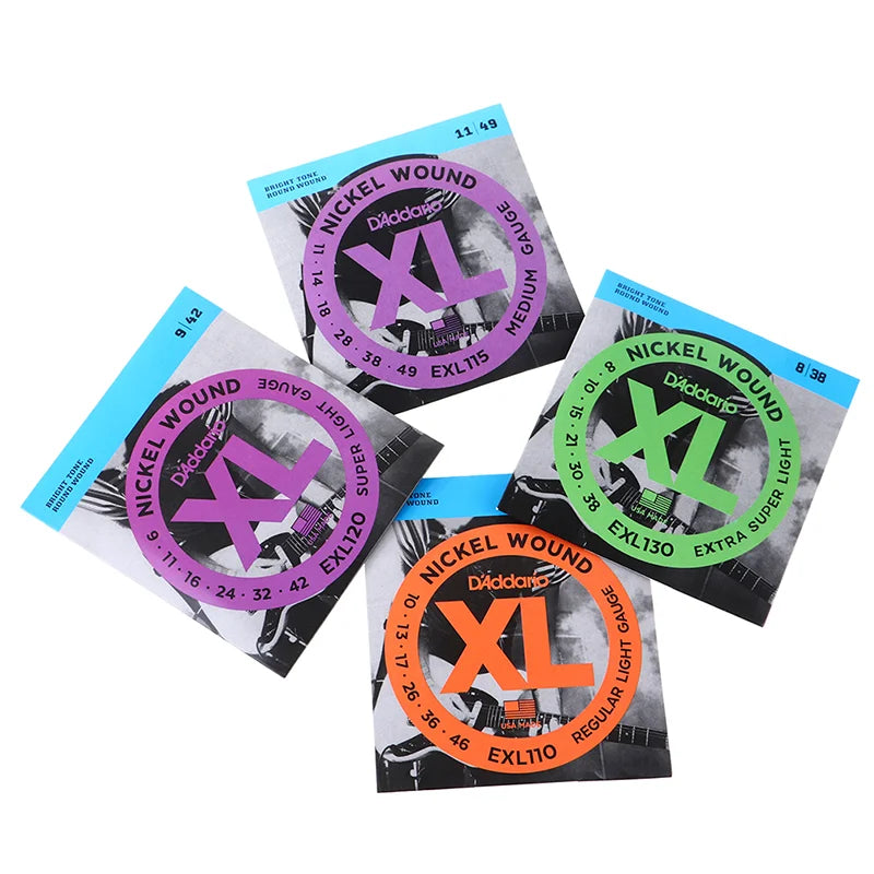 1 Pack XL Nickel Round Wound Guitar Strings – Acoustic & Electric