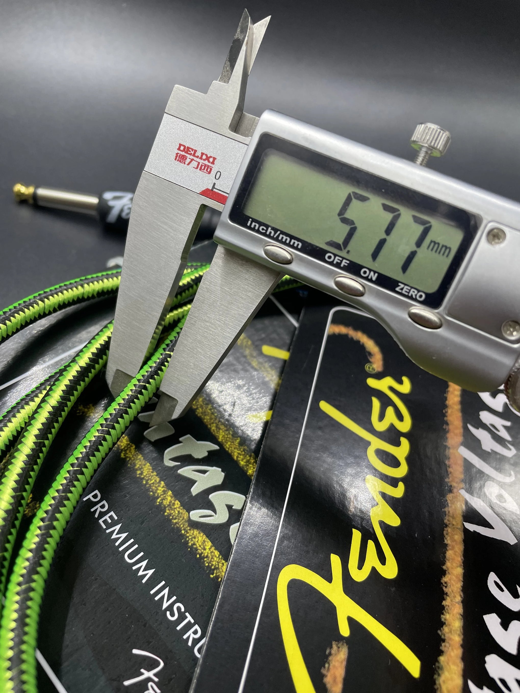 3M Electric Guitar Cable – Noise-Reduced for Strat, Tele & Bass