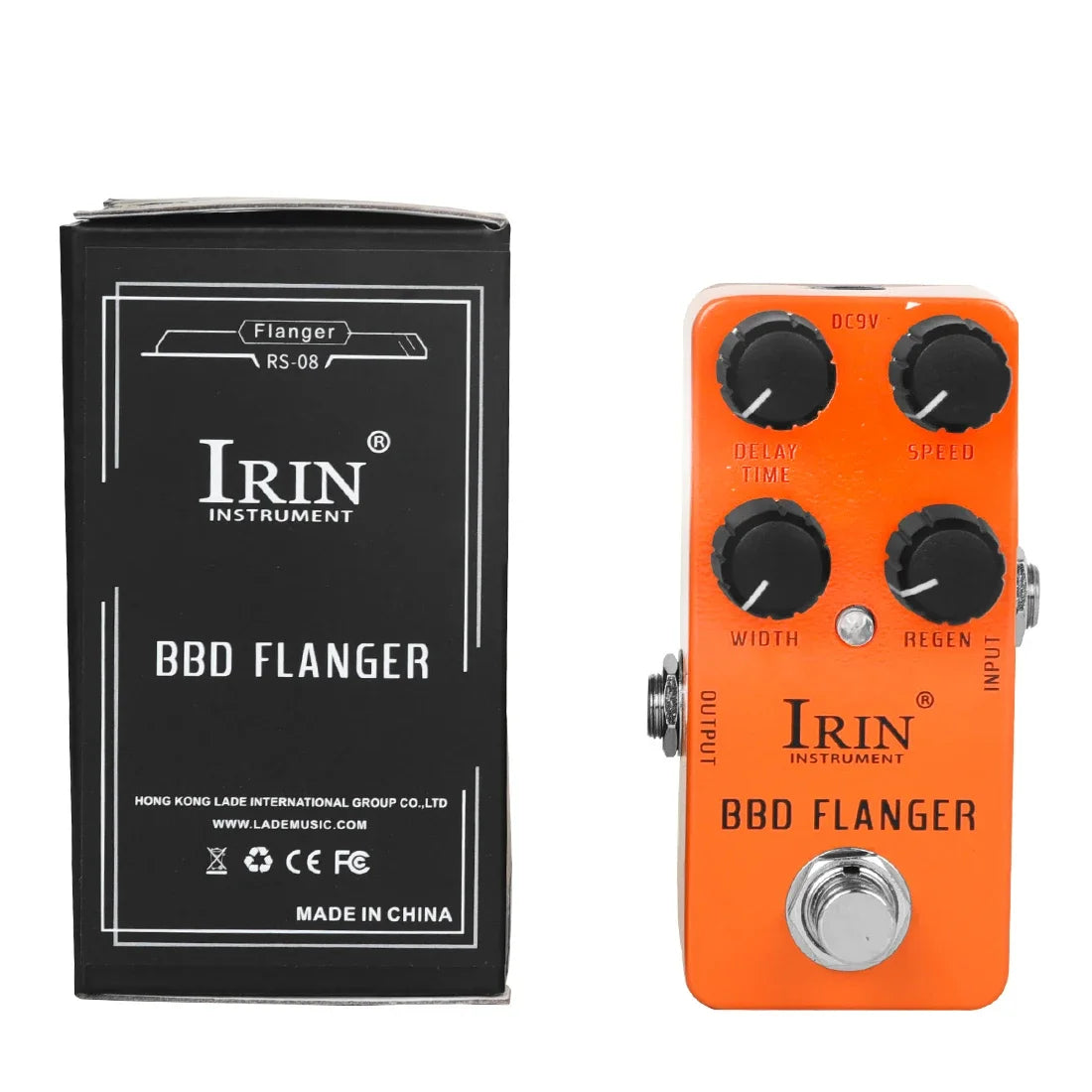 IRIN Aluminium Guitar Pedal – Vintage & Multi-Effects