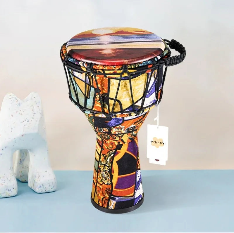 8" Djembe Drum – Portable Beginner Percussion