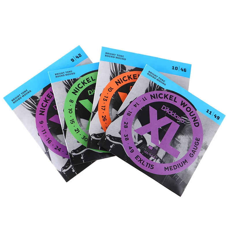 1 Pack XL Nickel Round Wound Guitar Strings – Acoustic & Electric