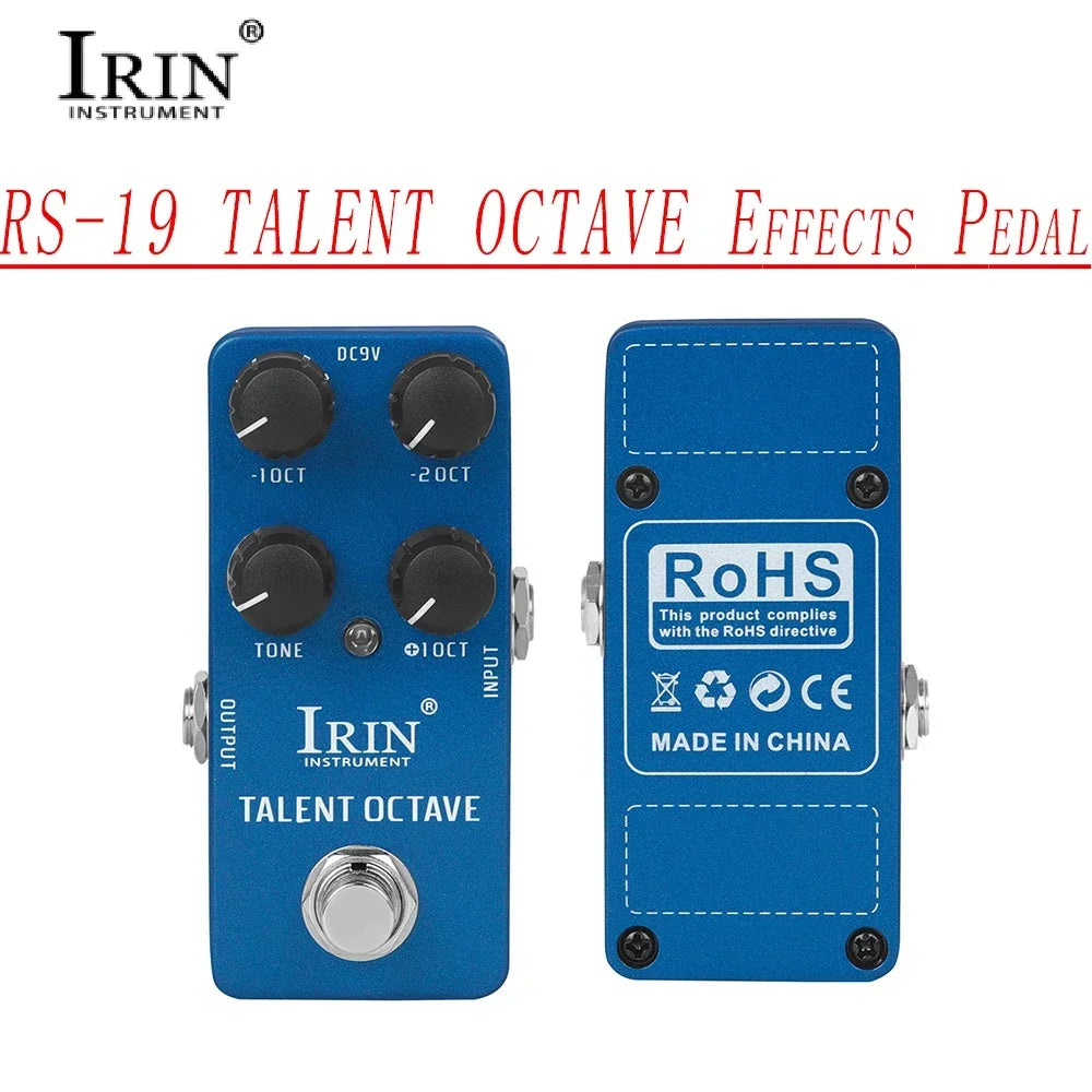 IRIN Aluminium Guitar Pedal – Vintage & Multi-Effects