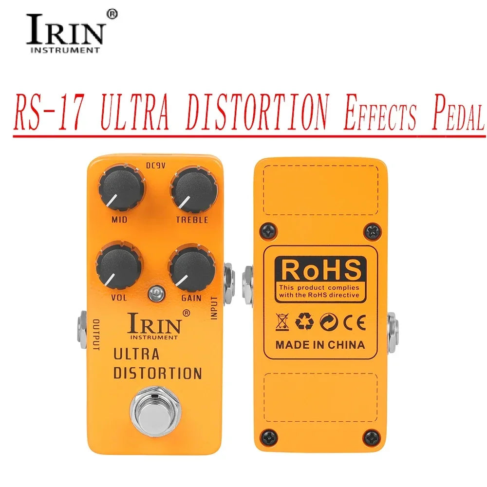 IRIN Aluminium Guitar Pedal – Vintage & Multi-Effects