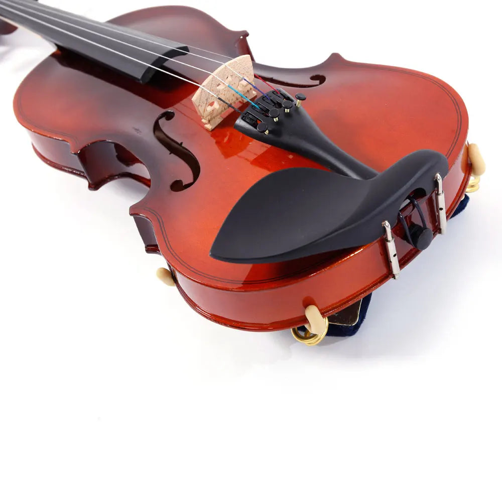 1/4 Acoustic Violin Set – Natural Color with Case, Bow & Accessories
