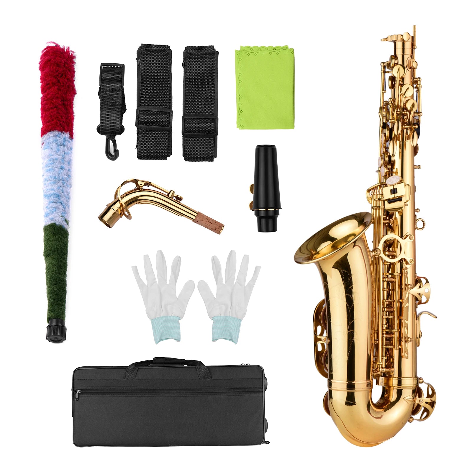 AS100 E♭ Alto Saxophone – Brass Lacquered with Case & Accessories