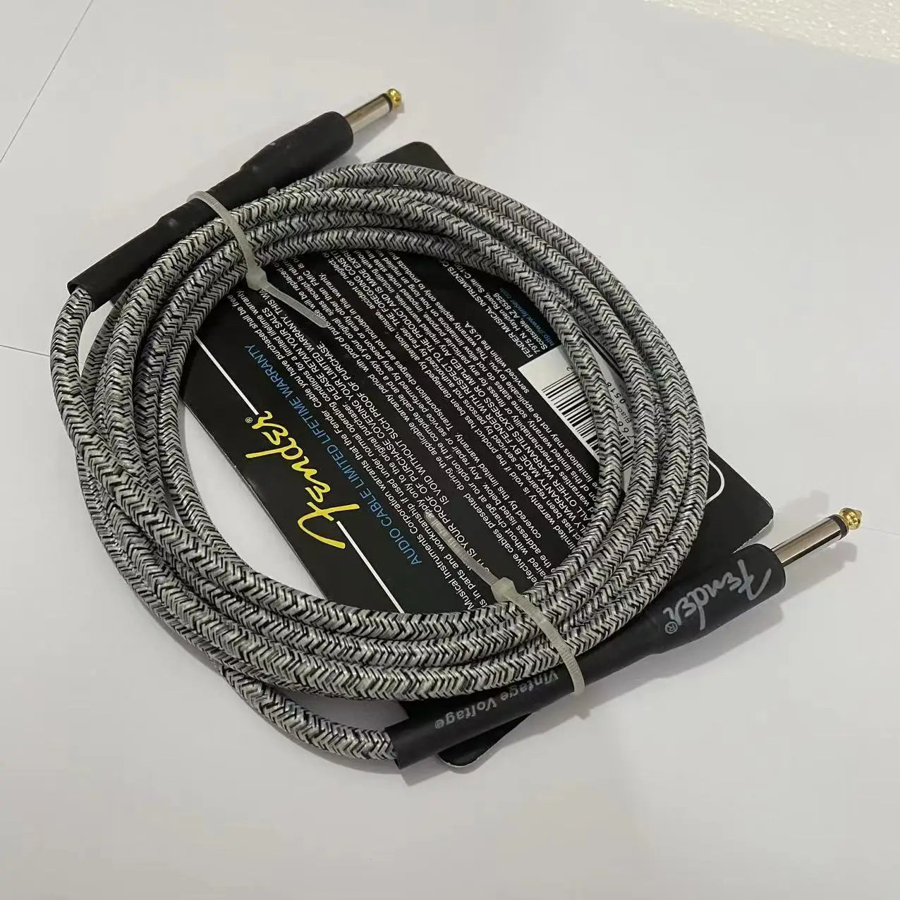 3M Electric Guitar Cable – Noise-Reduced for Strat, Tele & Bass
