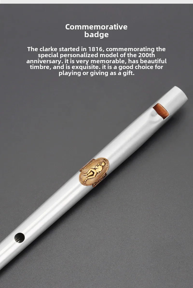 Bamboo Flute & Clarke Recorder – High D C Key Student Woodwind Instrument