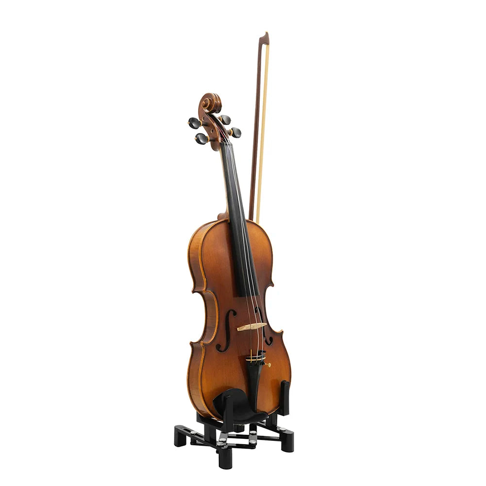 Adjustable Violin Stand – Non-Slip Folding Music Holder