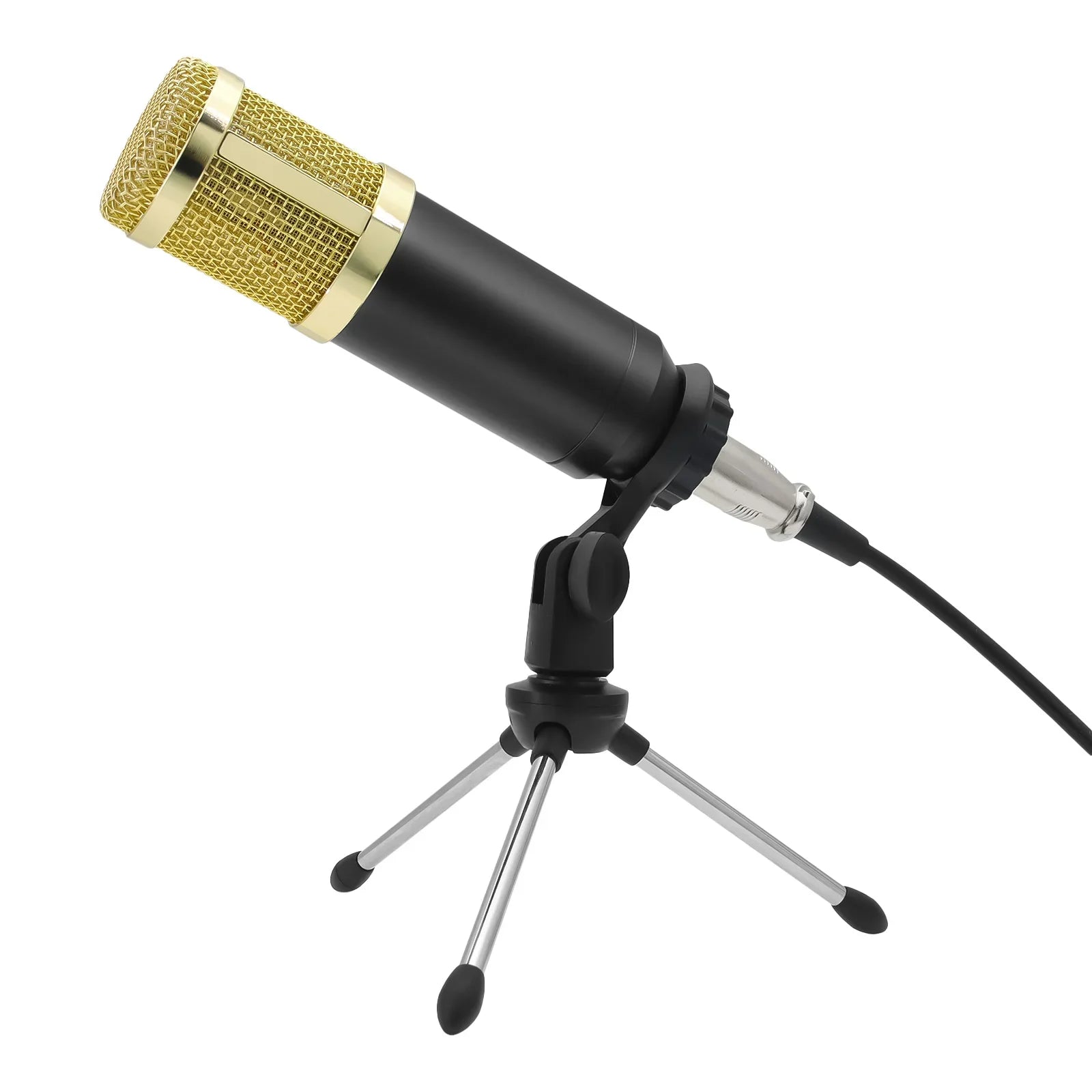 F998 Sound Card & BM800 Mic Kit – Audio Mixer for Streaming & Recording