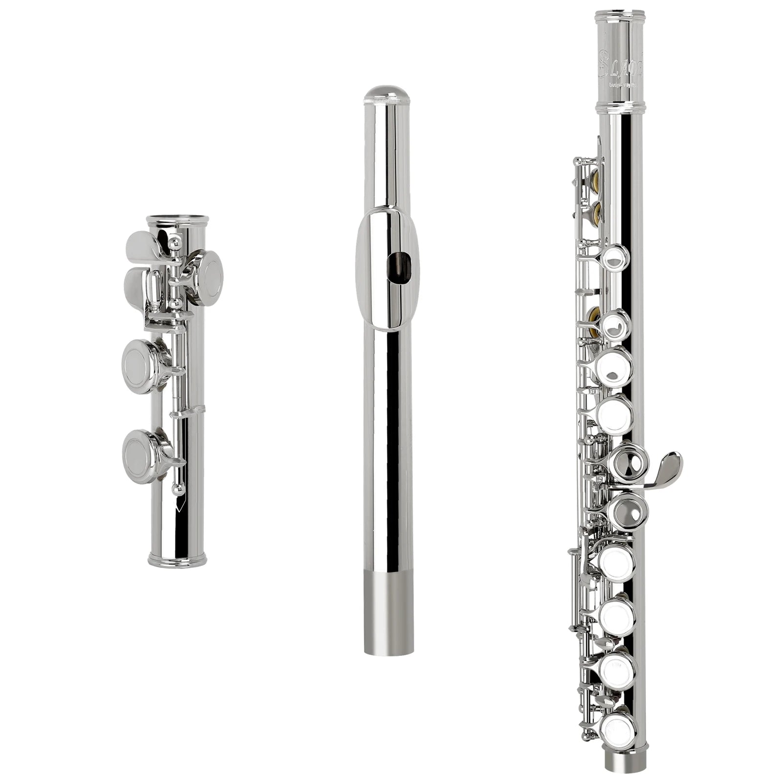 SLADE C Key Transverse Flute – Professional Concert Flute with Accessories
