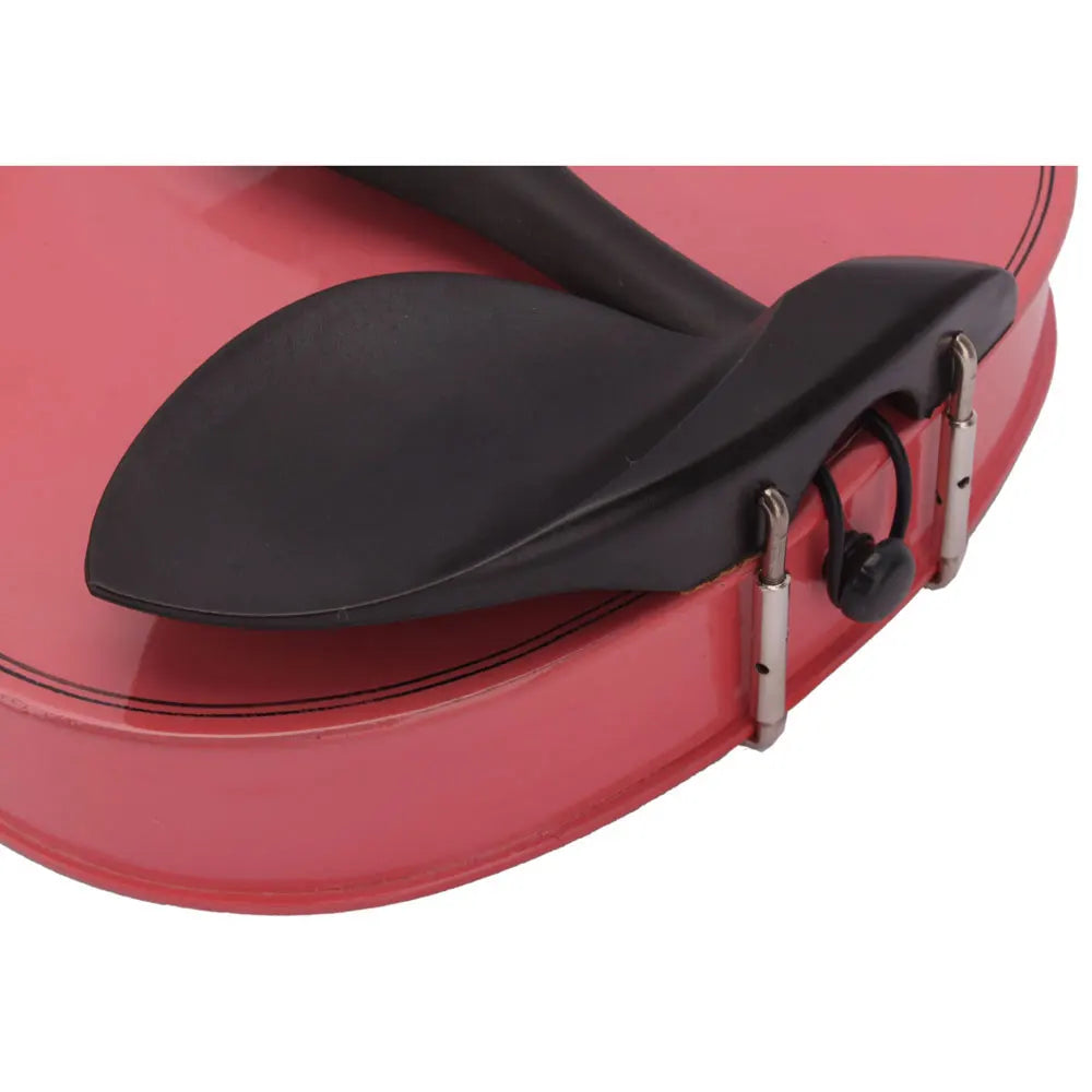1/4 Acoustic Violin Set – Pink with Case & Bow