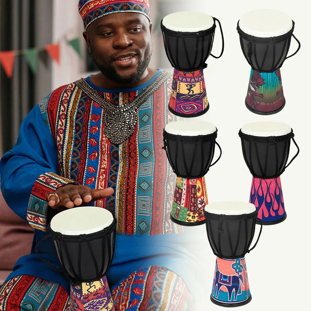 M MABT ZF-05 4" African Djembe Drum – Portable Percussion