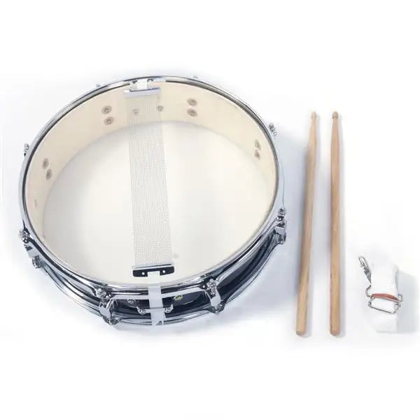 13x3.5" Professional Snare Drum Set – Black