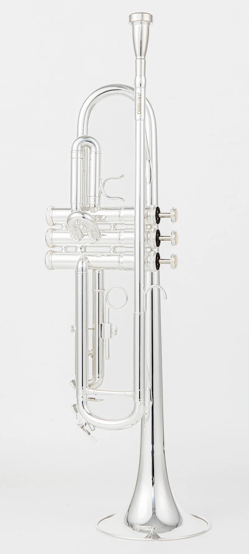 Jupiter JTR-1100SQ Bb Trumpet – Silver-Plated Brass with Case