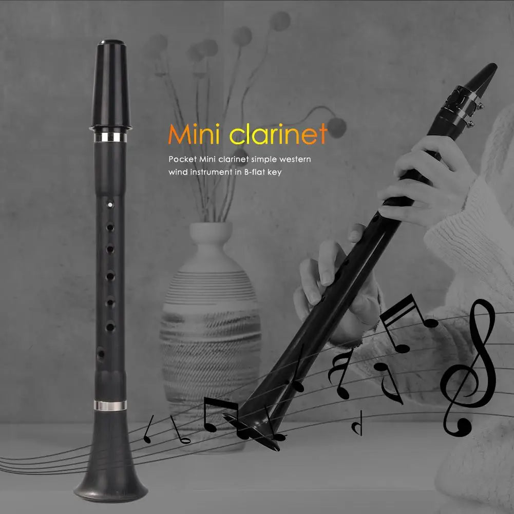 Mini Bb Clarinet – Beginner Woodwind Instrument