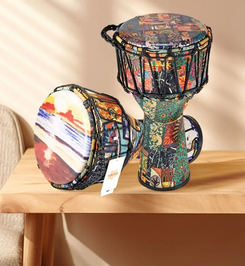 8" Djembe Drum – Portable Beginner Percussion