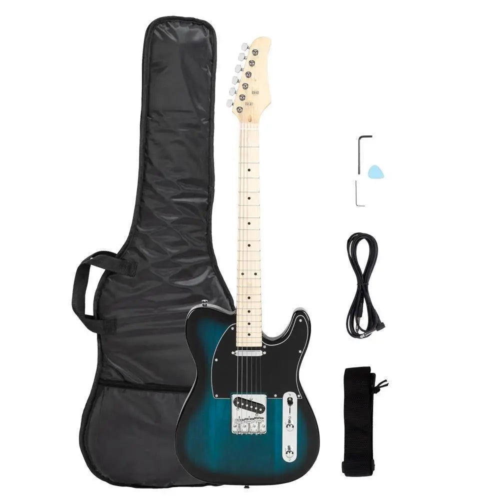 GTL 6-String Right-Handed Electric Guitar – Maple Fingerboard with Bag & Strap