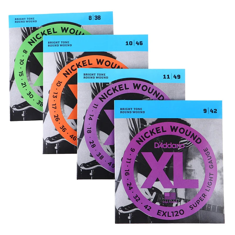 1 Pack XL Nickel Round Wound Guitar Strings – Acoustic & Electric