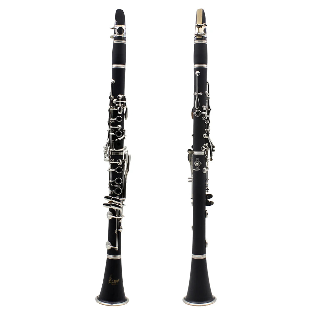 SLADE Bb Clarinet – 17-Key Bakelite Woodwind Instrument with Box & Reed