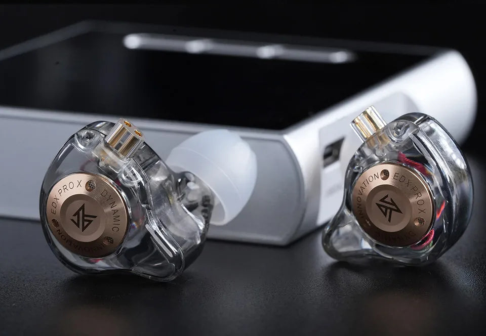 KZ EDX Pro X In-Ear Headphones – Hi-Fi Bass Earphones