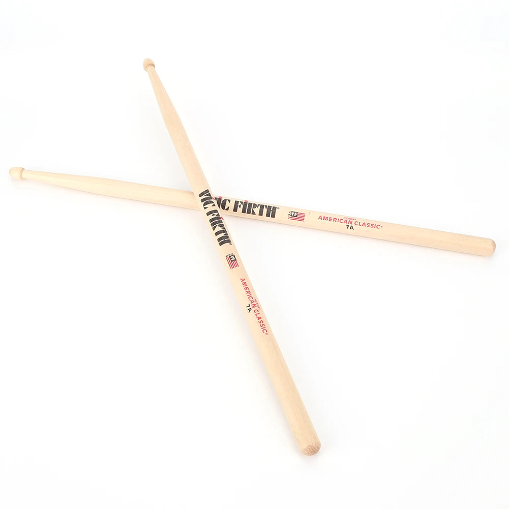 10-Piece American Hickory Drumsticks – Jazz & Multi-Use