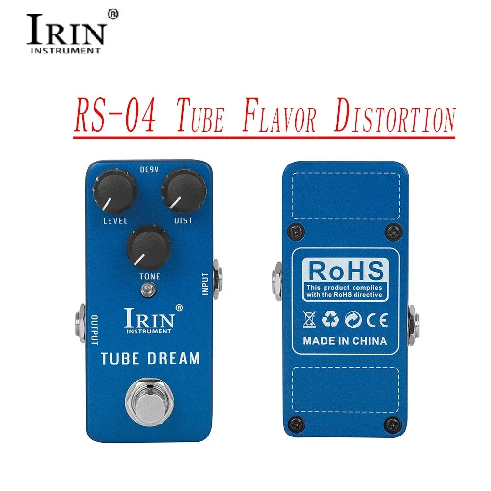 IRIN Aluminium Guitar Pedal – Vintage & Multi-Effects