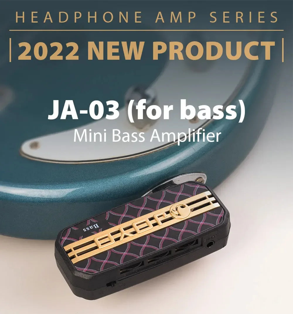 JOYO JA-03 Mini Bass Guitar Amp – Pocket Headphone Amp