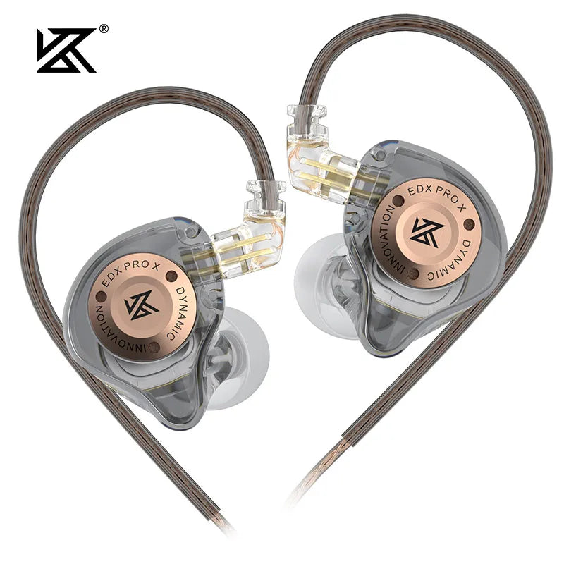 KZ EDX Pro X In-Ear Headphones – Hi-Fi Bass Earphones