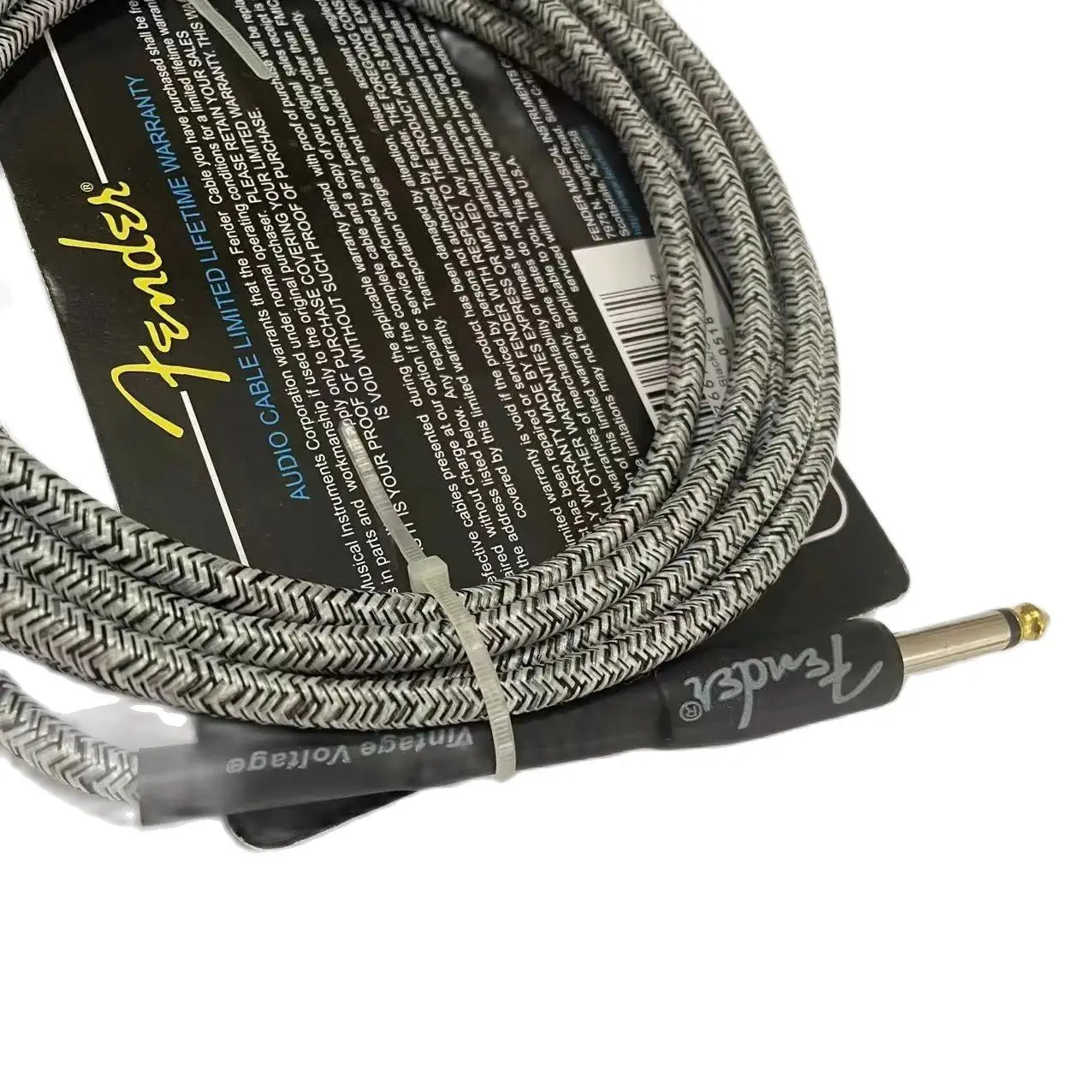 3M Electric Guitar Cable – Noise-Reduced for Strat, Tele & Bass
