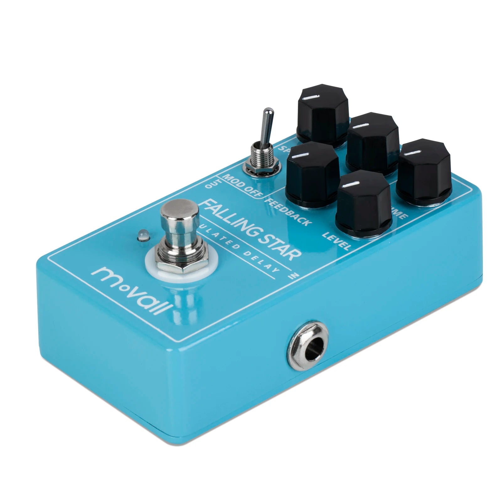 FallinMovall G Star Multi-Effect Guitar Pedal – Delay, Overdrive, Distortion, Fuzz & More