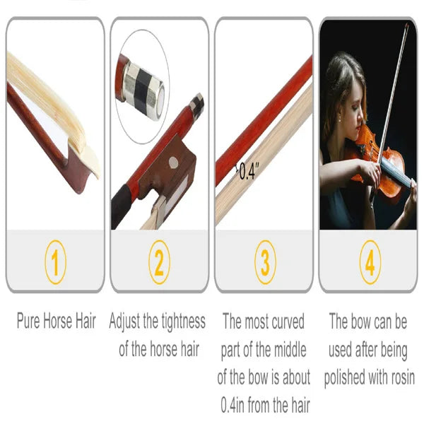 4/4 Full Size Wooden Cello – With Bag, Bow, Rosin & Bridge (Natural)