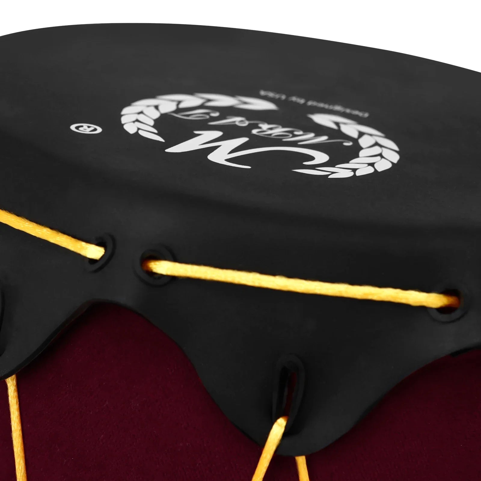 M MBAT Indian Tambourine Drum – Rubber Skin with Sticks