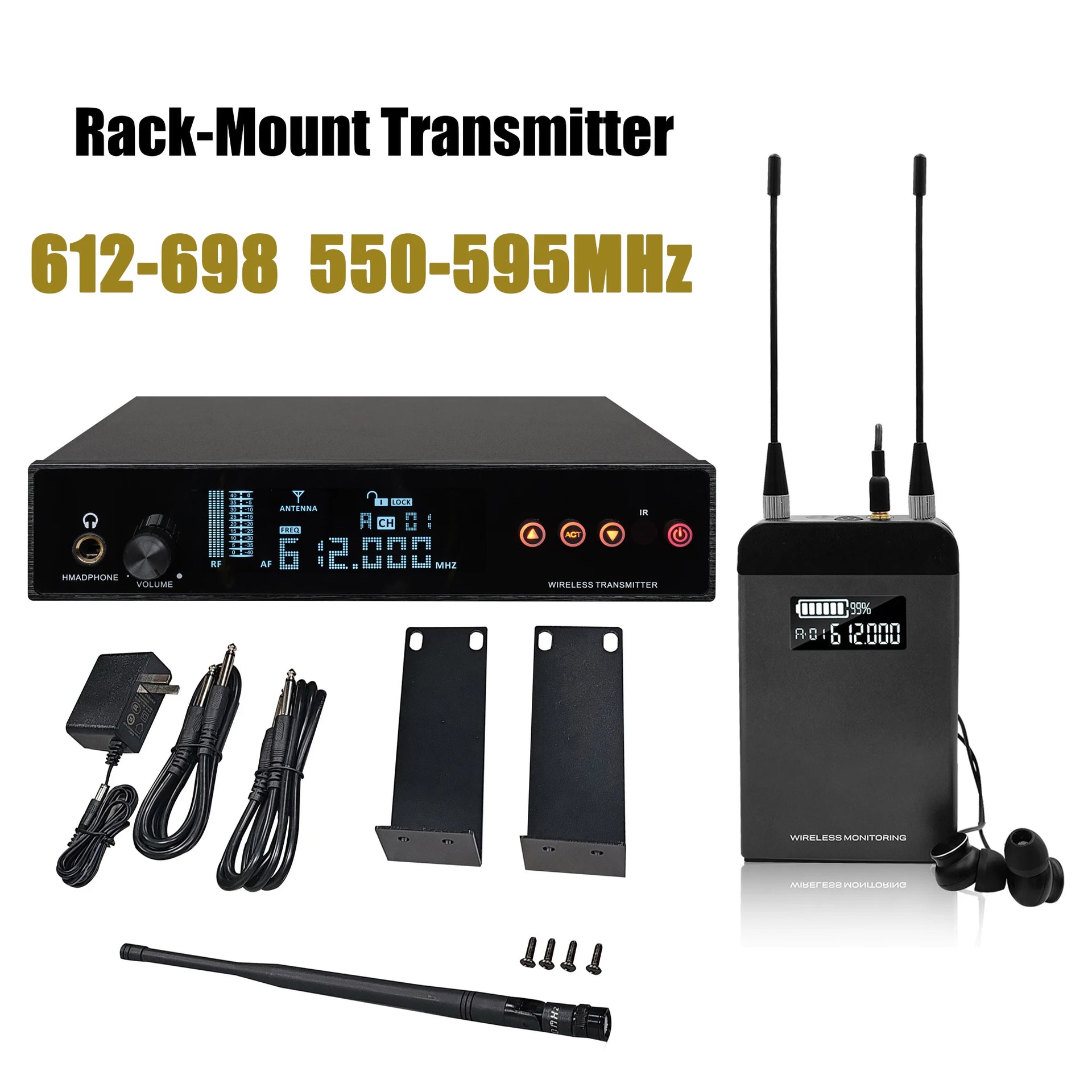 Leicozic U25 In-Ear Monitoring System – 500/600MHz Wireless
