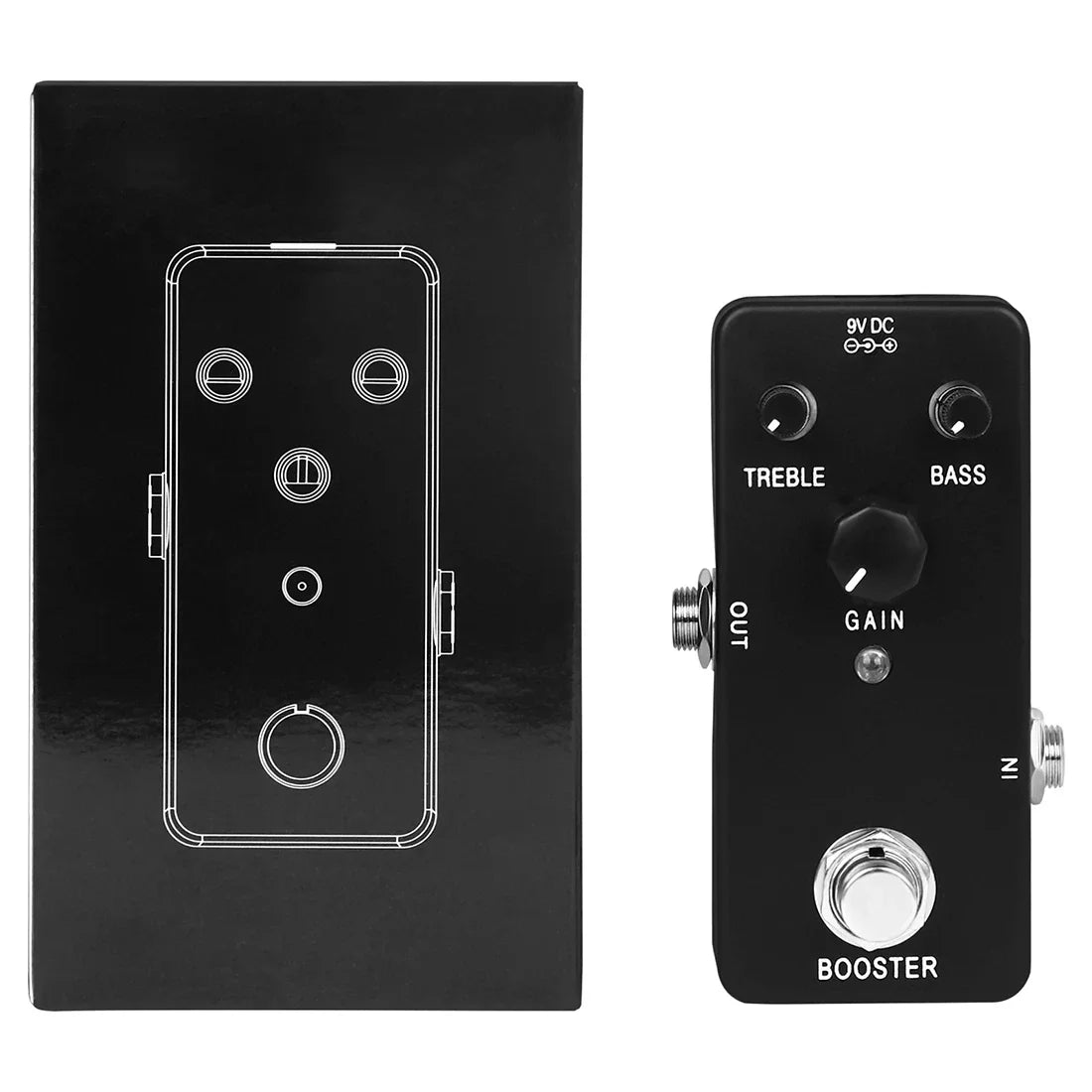 IRIN Aluminium Guitar Pedal – Vintage & Multi-Effects