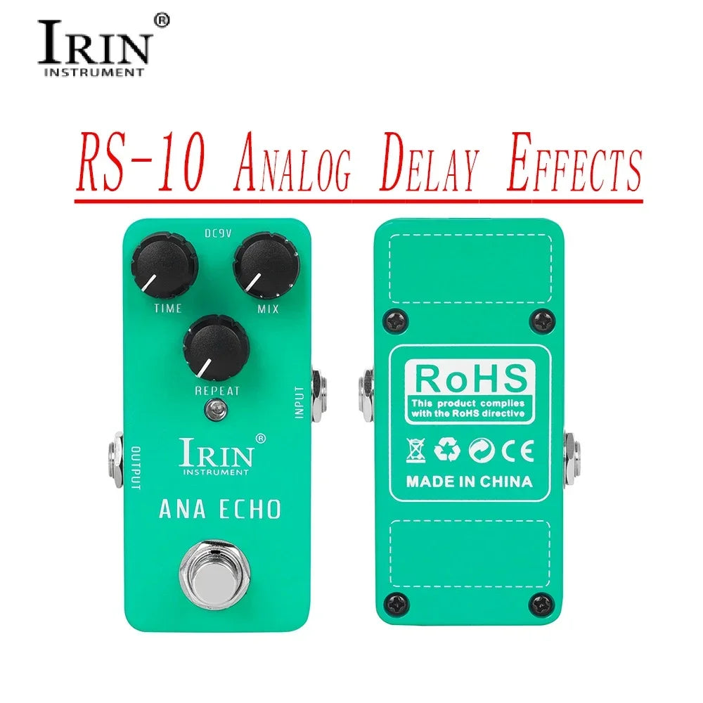 IRIN Aluminium Guitar Pedal – Vintage & Multi-Effects
