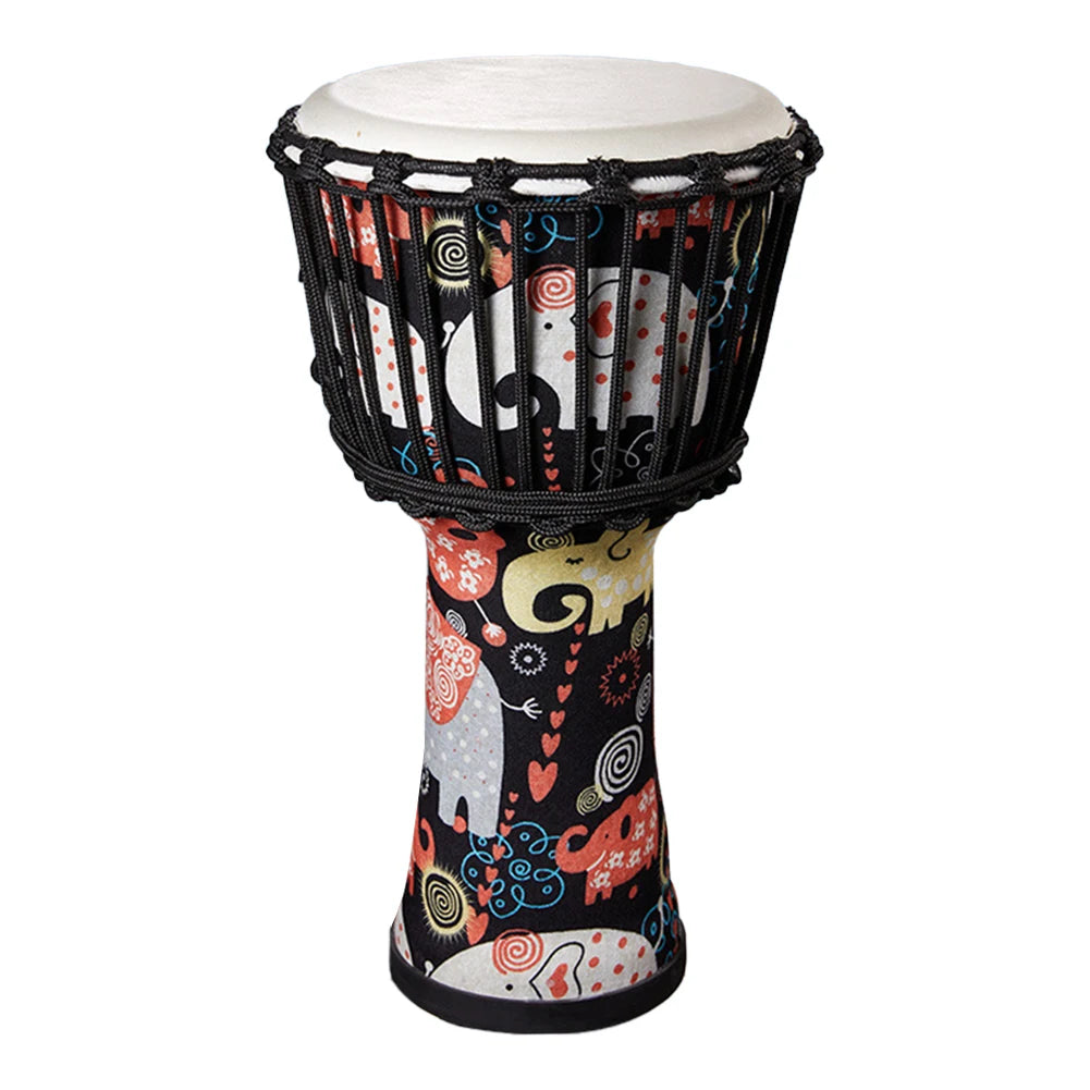 8" Colorful Djembe Drum – Goatskin Hand Percussion
