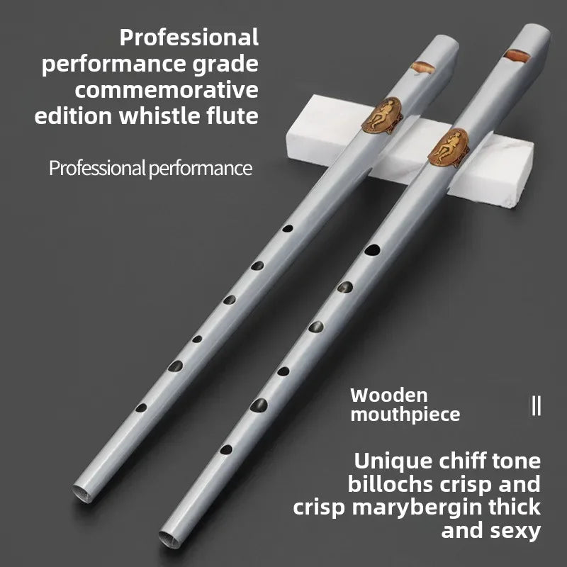 Bamboo Flute & Clarke Recorder – High D C Key Student Woodwind Instrument