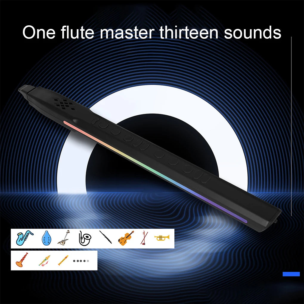 Digital Electronic Saxophone – Rechargeable Wind Instrument with 13 Tones