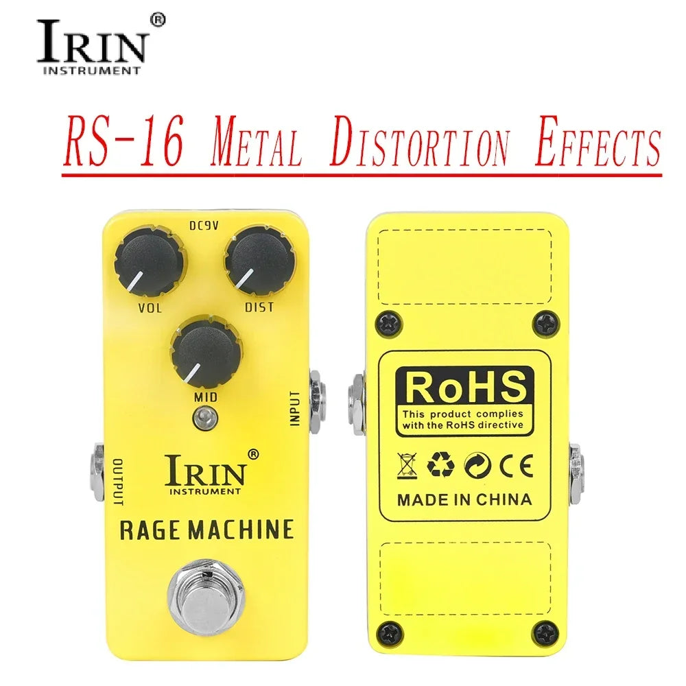 IRIN Aluminium Guitar Pedal – Vintage & Multi-Effects