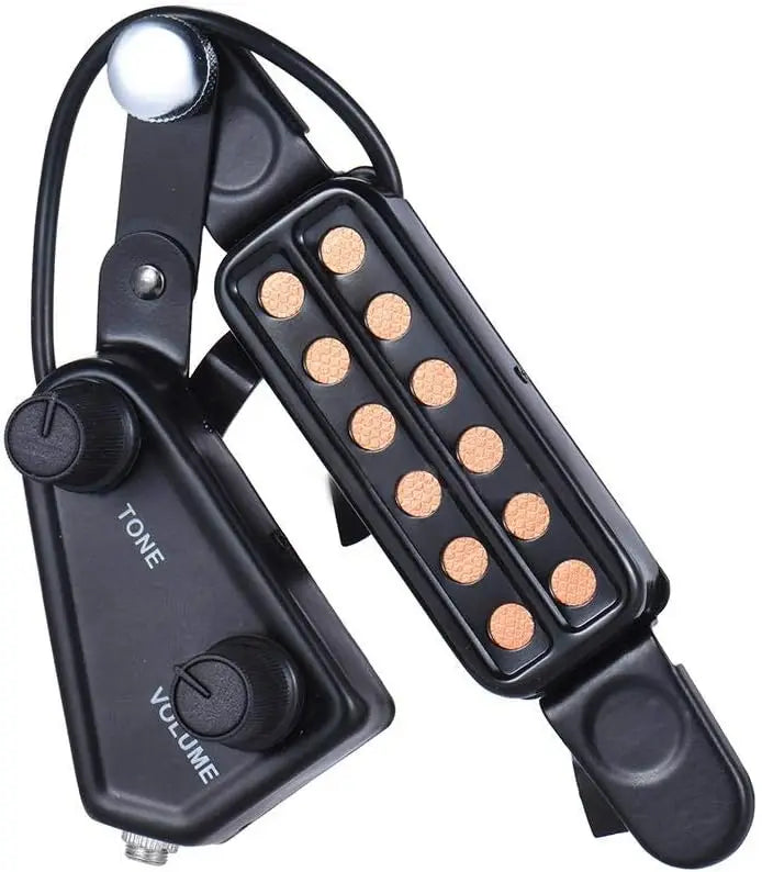 Miwayer P-011 Acoustic Guitar Pickup – Magnetic Soundhole with Controls