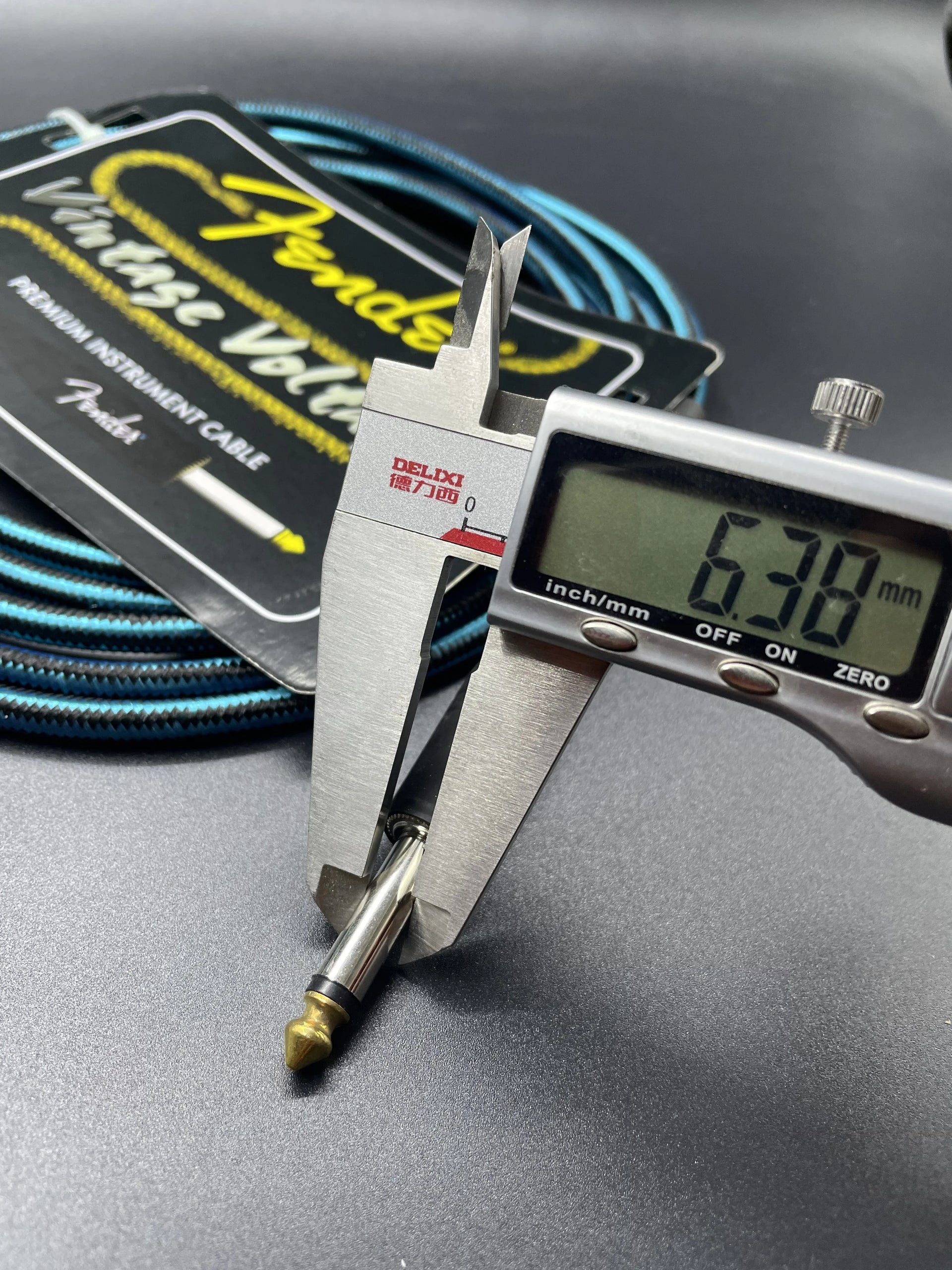 3M Electric Guitar Cable – Noise-Reduced for Strat, Tele & Bass