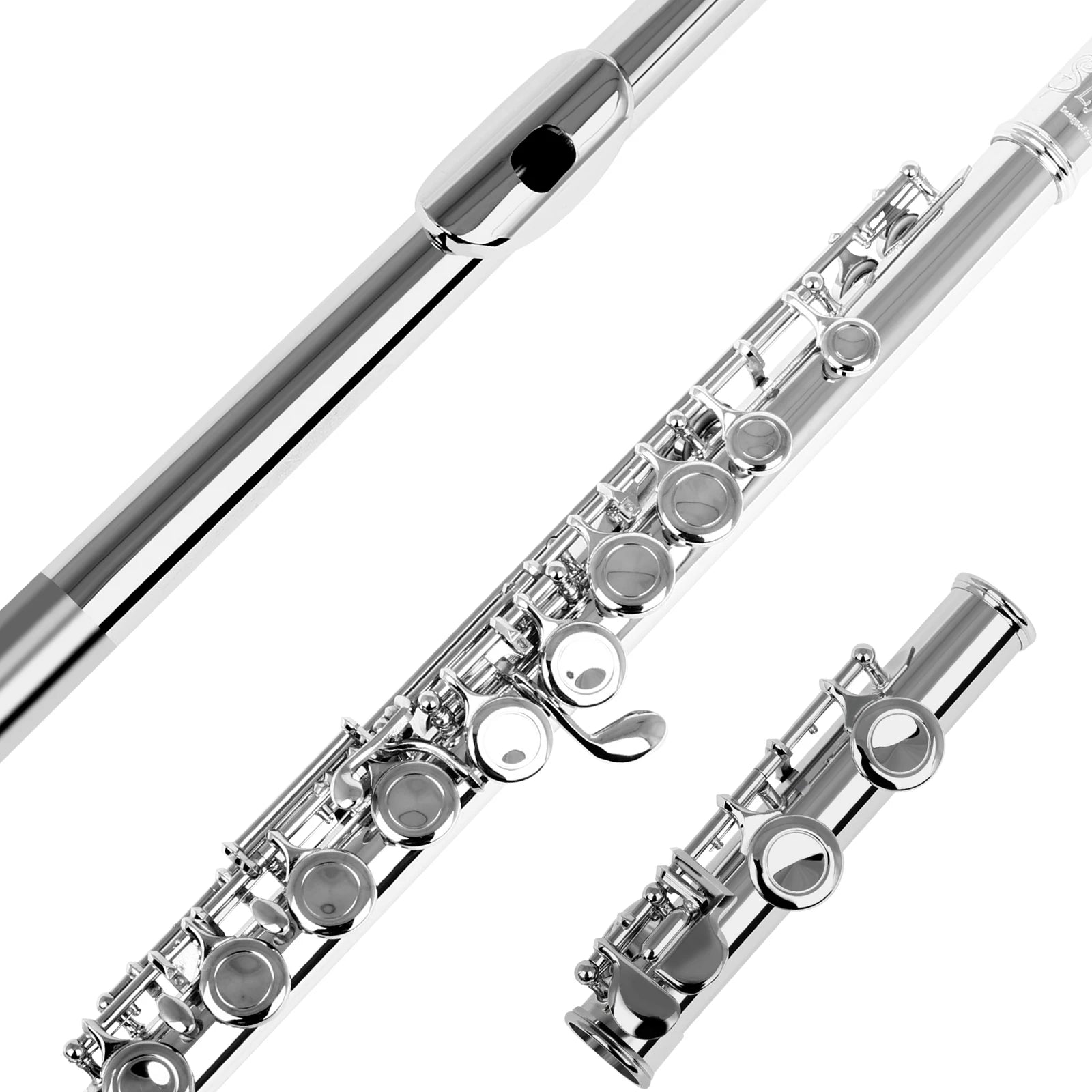 SLADE C Key Transverse Flute – Professional Concert Flute with Accessories