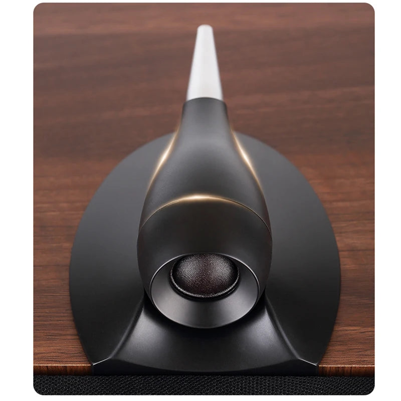 HiFi 6.5" Three-Way Passive Bookshelf Speaker – 120W Home Theater Audio