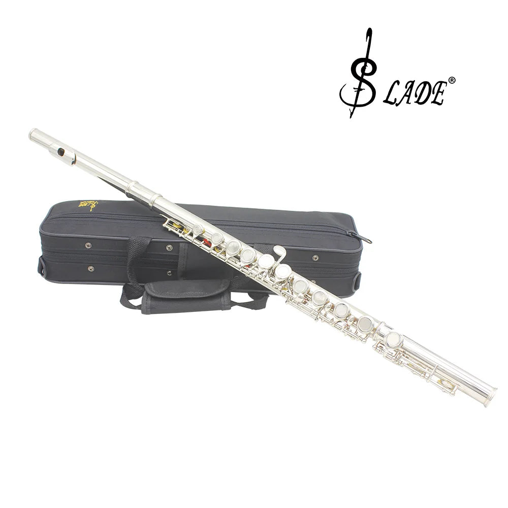 SLADE C Key Transverse Flute – Professional Concert Flute with Accessories